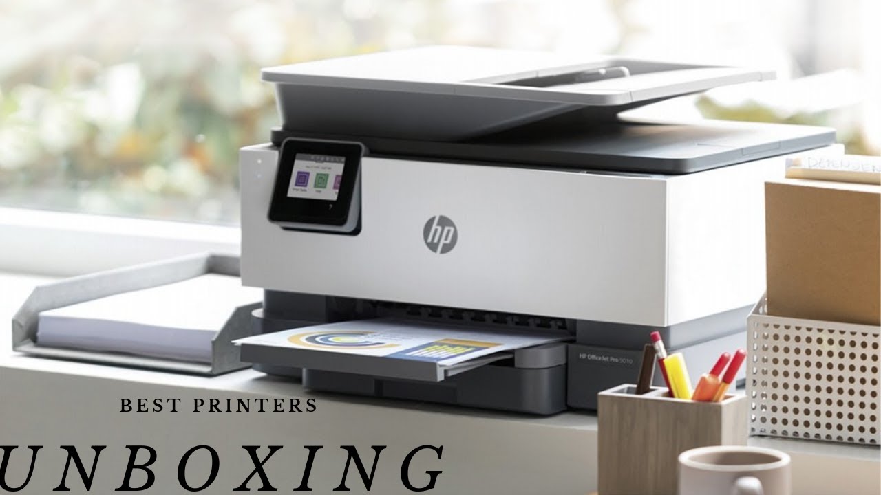 Hp Officejet Pro 9015 - Unboxing , Setup and Review 