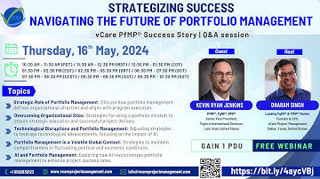 Strategizing Success: Navigating the Future of Portfolio Management | Kevin Ryan Jenkins |Q&A| Promo