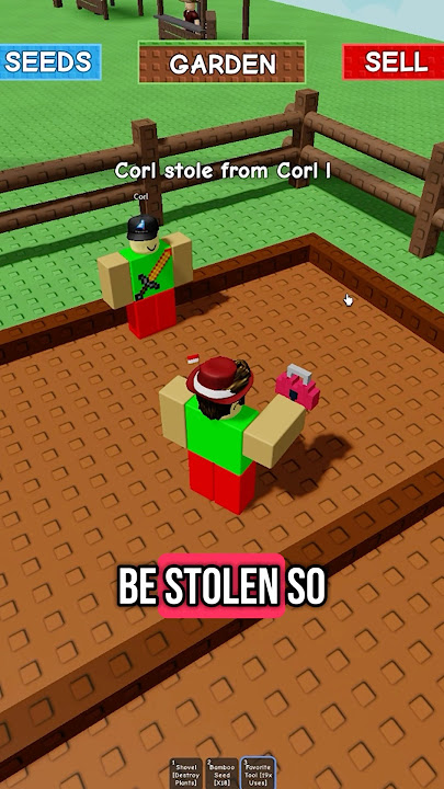 Stealing ANY fruit in Grow A Garden #roblox #robloxedit #robloxgames #growagarden