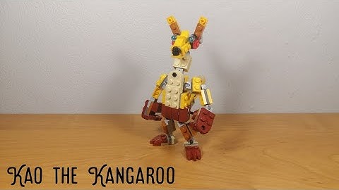 Lego 31112 alternate build Kao the Kangaroo