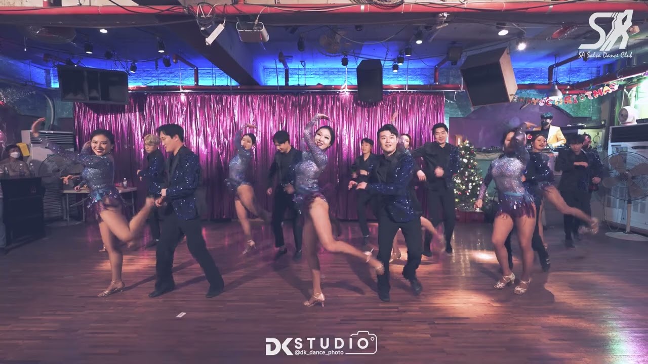 살사공연 | SA 살사 X 딴따라 콜라보 공연팀 Aslas, 살사 바차타 동호회 (안무 : 한스 & 트리샤) - 홍턴