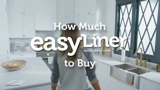 How Much EasyLiner® Shelf Liner to Buy