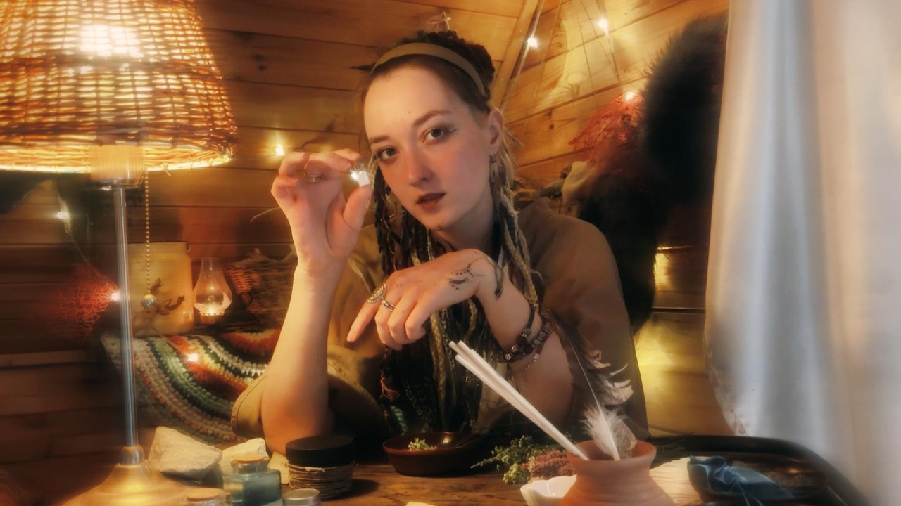 ASMR| 🌱 Травница пригласила тебя к себе | (Ролевая игра, тихий голос, магия,ТАРО ) (ep4)