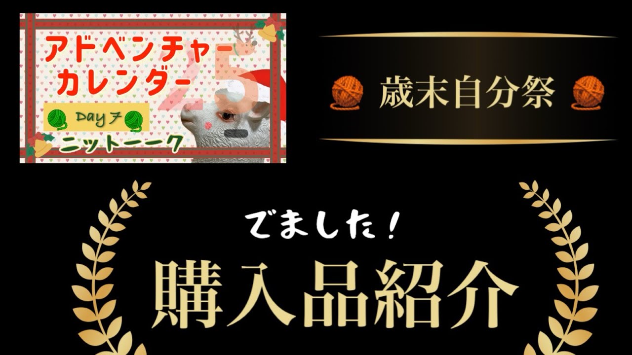 【Day 7】最後はやっぱり🧶購入品 🐿🎡他