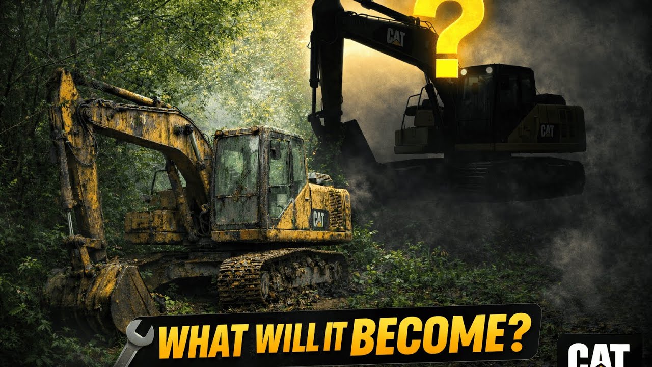 Abandoned CATERPILLAR 320 GC Found in the Woods 🌲 | Full Excavator ...