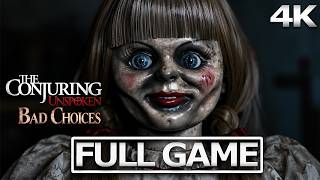 THE CONJURING UNSPOKEN (Bad Choices / Ending) Full Gameplay Walkthrough / No Commentary【FULL GAME】4K