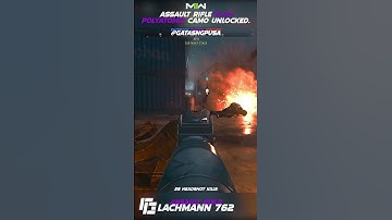 MW2 LACHMANN 556 Polyatomic Camo - 6/55 weapons #callofduty #modernwarfare2 #cod #warzone2 #shorts