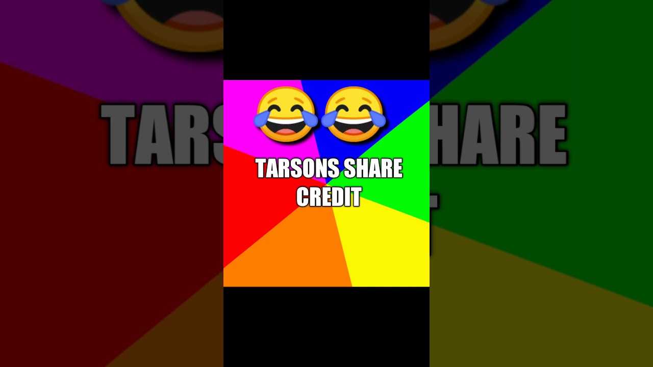 TARSONS SHARE CREDIT MESSAGE