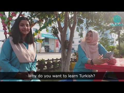 Pak-Türk Maarif Öğrencileri Türkçe Konuşuyor