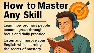 How to Master Any Skill | How Ordinary People Become Extraordinary | Graded Reader