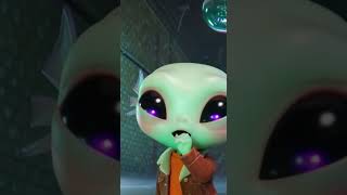 Baby Alien's Secret Waterfall Portal