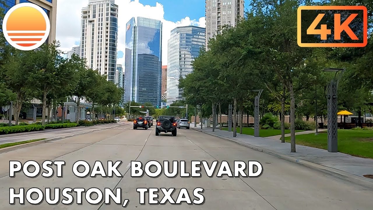 Post Oak Boulevard in Houston, Texas! Drive with me! YouTube