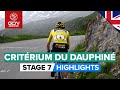 Huge Summit Finish For GC Men To Tackle! | Critérium Du Dauphiné 2023 Highlights - Stage 7