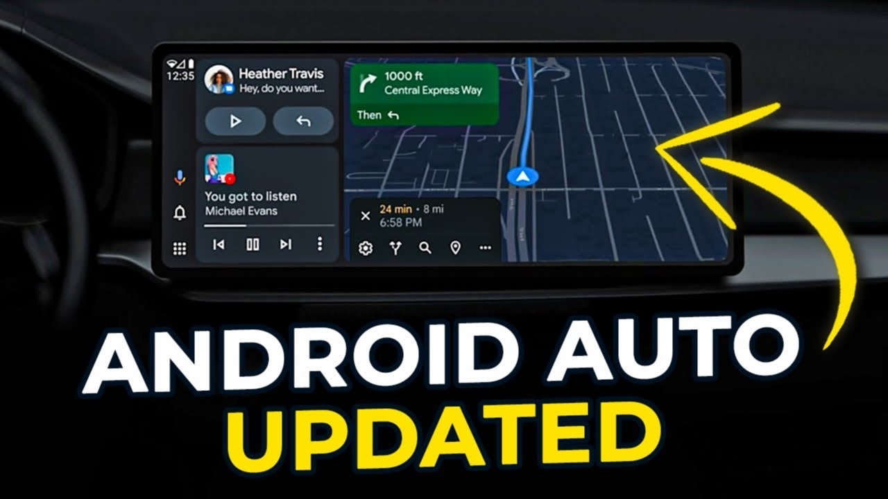 Android Auto updated! New look and better split-screen functionality 