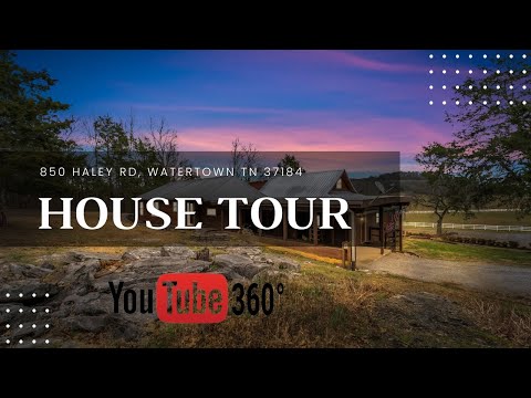 850 Haley Rd, Watertown, TN home video tour