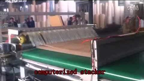 corrugator line stacker