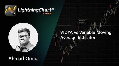 VIDYA vs Variable Moving Average Indicator | LightningChart JS Trader