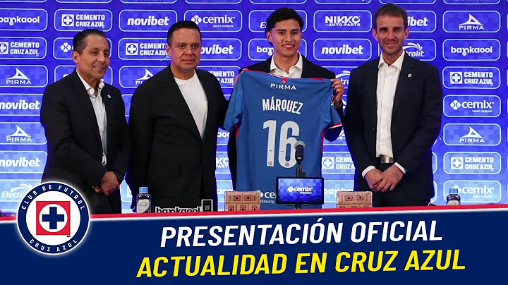 PRESENTACIÓN OFICIAL DE JEREMY MÁRQUEZ COMO REFUERZO DE CRUZ AZUL | NOTICIAS EN VIVO