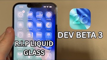 The iOS 26 Dev Beta 3 Experience (IT