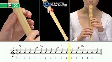 Ex002 How to Play Recorder for Kids - Recorder Lessons for Kids Book 1