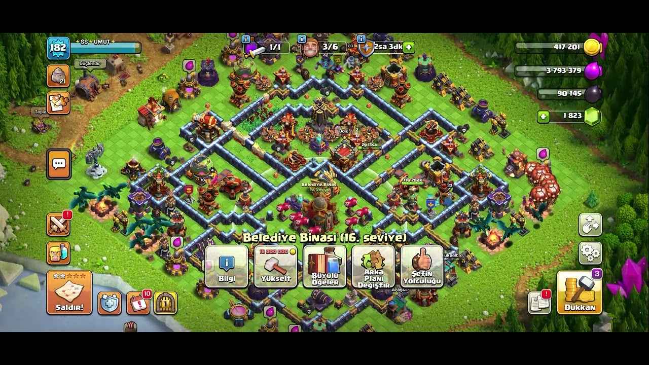 182LVL - 16BB MAX HESAP ! videosu