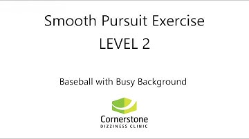 Vestibular & Concussion Exercise – Smooth Pursuit Level 02