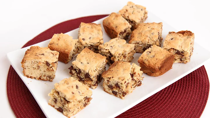 Sweet & Salty Cookie Bars Recipe - Laura Vitale - ...