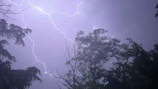 Thunderstorm Soundscape with Pouring Rain Sounds and Thunder & lightning Ambience as Sleep Trigger..