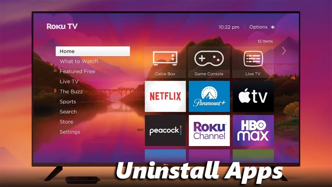 How To Uninstall Apps On Roku TV YouTube