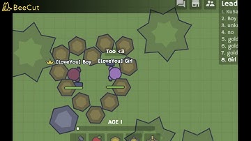 Moomoo.io : Love You ?!? A video about love or loneliness?   |Short Video|