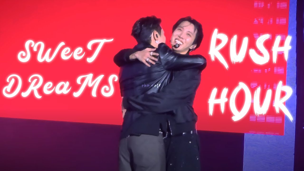 [4K] 250614 Sweet Dreams + MENT +  Rush Hour with Crush ❤️‍🔥 HOTS FINAL IN GOYANG DAY 2 방탄소년단 제이홉 직캠