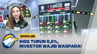 Live Report! IHSG Mengalami Koreksi 0,5% Menjelang Penutupan, Apa Penyebabnya? - [Newsline]