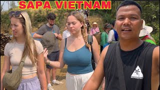 Trekking H Mong Ethnic Village in Sa Pa Vietnam
