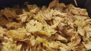 pork cooker slow sauerkraut chops country recipes