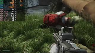 RX 7600 Ryzen 7 5800X - Escape from TARKOV