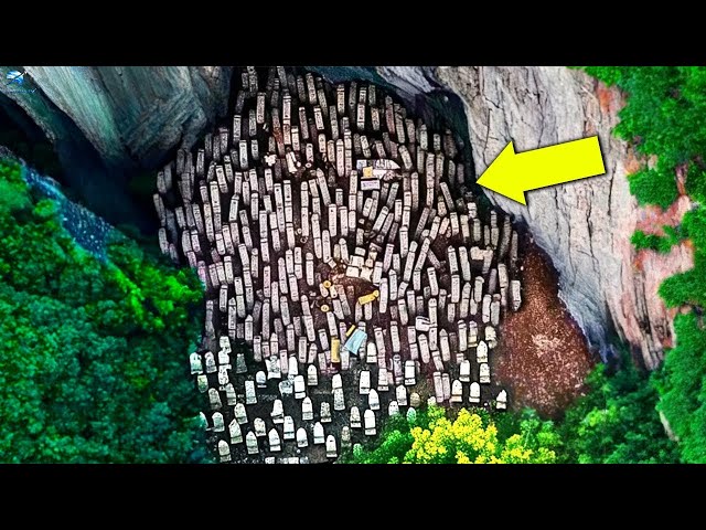 Máy bay không người lái thực hiện khám phá rùng rợn ở thung ...