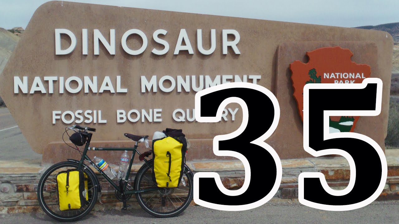 bicycle touring, Duchesne UT, Roosevelt UT, Vernal UT, Dinosaur