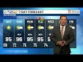 Big time heat continues into the first days of fall