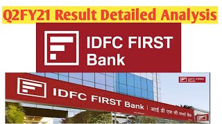 IDFC FIRST bank Q2FY21 result in English