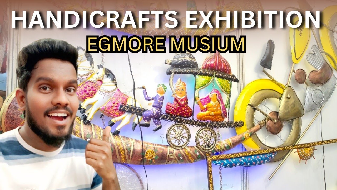 Handicrafts Exhibition - Egmore Musium|Chennai |Journey with BJ|#handicraft  #journeywithbj