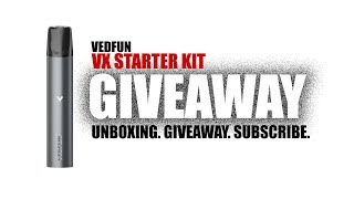 Vedfun Vx Starter Kit Unboxing And Giveaway
