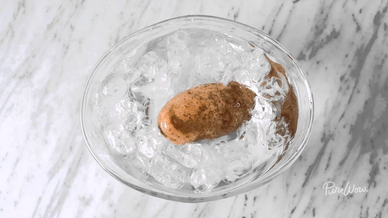 How to easily peel potatoes youtube