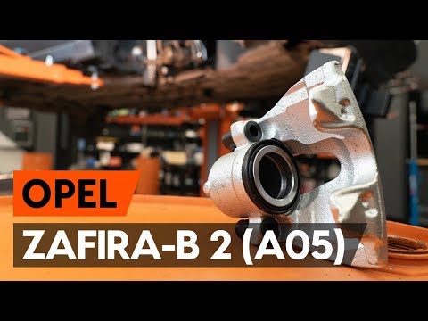 Come sostituire pinza anteriori de freno su OPEL ZAFIRA-B 2 (A05) [VIDEO TUTORIAL DI AUTODOC]