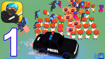 Riot Buster - Gameplay Walkthrough Part 1 Levels (iOS,Android Gameplay)