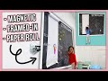 DIY Magnetic Chalkboard for Kid's Playroom!