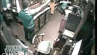 Cellar Door Death Trap - Man Falls Through Floor