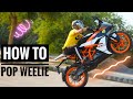 HOW TO POP-UP WHEELIE ON KTM RC || TUTORIAL VIDEO || 2021 || LEARN THE BEST