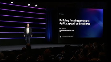 AWS re:Invent 2022 - Building for a better future: Agility, speed, and resilience  (WPS208-L)