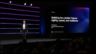 AWS re:Invent 2022 - Building for a better future: Agility, speed, and resilience (WPS208-L)