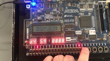 Digital Dice Roller on FPGA Demo